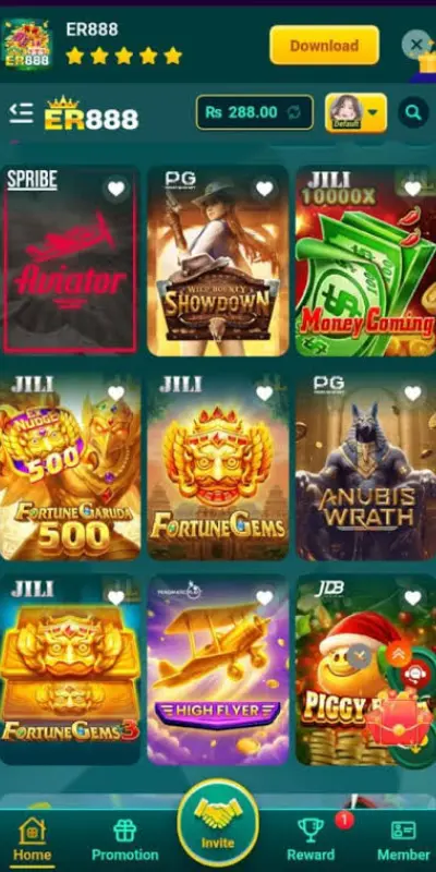 ER 888 Game APK Download 2026 New Earning App in Pakistan